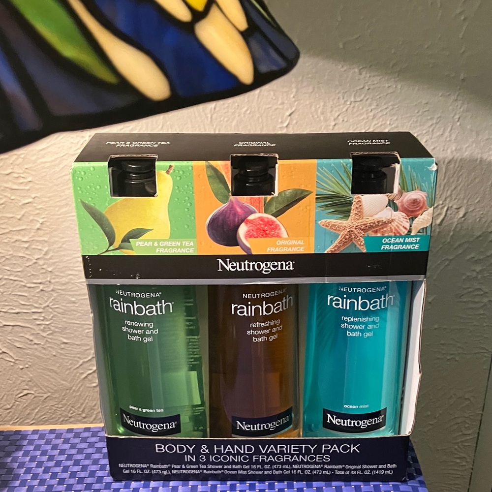 Neutrogena Rainbath Body & Hand  -Pear & Green Tea, Original, & Ocean Mist Var